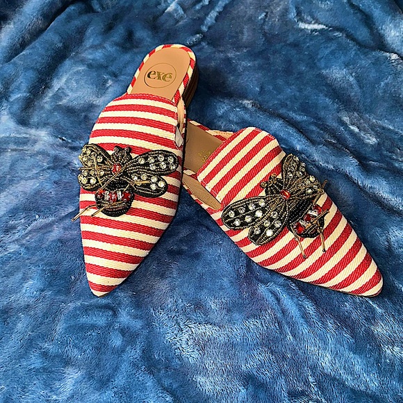 Exe Shoes Slides For Your Feet Yas These Are Red And White Candy